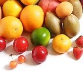 フルーツ酸が含まれる多くの果物